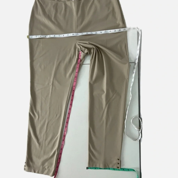 Spanner Women’s Trousers Pants Taupe Stretch Sz 14 Neutral Career Wear Comfort - Picture 10 of 11